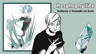 phosphophyllite  houseki no kuni  haikyuu texts [upl. by Furlani616]