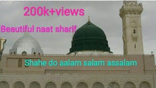 Shahe Do aalam Salam Assalam beautiful naat sharif by khadim danish islamic naat 😍😍 [upl. by Ecydnac]