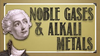 Periodic Table Noble Gases amp Alkali Metals [upl. by Ahsinar]