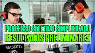 PROCESSO SELETIVO SIMPLIFICADO RESULTADO [upl. by Dennie869]