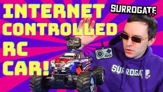 INTERNET CONTROLLED RC CAR  SurrogateTv [upl. by Bello]