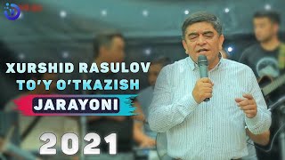 Xurshid Rasulov  Andijonda toyda  Хуршид Расулов  Андижонда туйда jonli ijro 2021 [upl. by Valaree430]