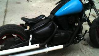 Suzuki Intruder VL 1500 custom RatBobber [upl. by Etteinotna566]