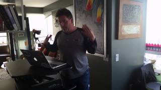 VARIDESK Testimonial  Peter Shankman [upl. by Durwyn]