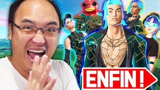 JAI ENFIN RÉUSSI À OBTENIR CES SKINS EXCLUSIFS SUR FORTNITE [upl. by Andri]