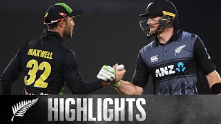 Highest Chase In T20 History  HIGHLIGHTS  TransTasman Tri Series  BLACKCAPS v Australia [upl. by Irianat132]