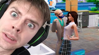 SKÆNDTES MED MIN KÆRESTE I SIMS 4 [upl. by Fidel983]