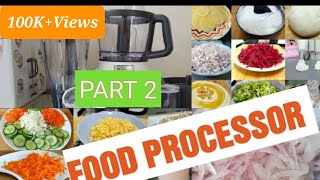 How to Use A Food ProcessorMoulinex Double Force MultiFunctions Food Processor28FunctionsTutorial [upl. by Nahtanha]