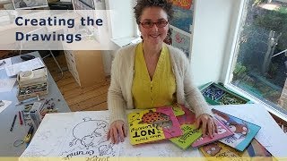 How to Illustrate a Picture Book Creating the Drawings [upl. by Tnattirb]