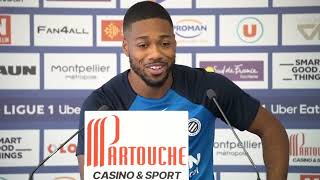 Point presse  Arnaud Nordin avant MHSC vs LOSC [upl. by Clapp]