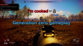 Generation zero gameplay inspired by ￼￼Admiralgf9ok￼ [upl. by Allemaj]