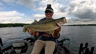 Tough Lake Geneva Walleyes Try This [upl. by Tnahsin585]