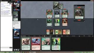 Magic the Gathering  INSANE turn 5 Double Silverfur PartisanZada Hedron Grinder combo [upl. by Boynton190]