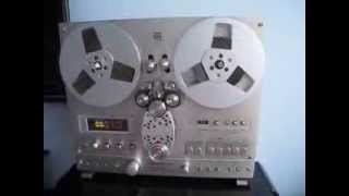 TECHNICS RS777 reeltoreel deck very RARE item [upl. by Nnylassej]