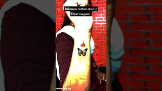 Butterfly tattoo  best tattoo studio dharmapuri [upl. by Nuahsyd]