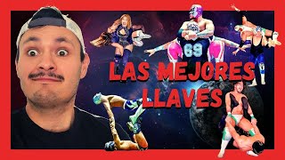 😱Nombres de llaves de lucha libre mexicana 👉 EXPLICADAS 1 X 1 [upl. by Nogras]