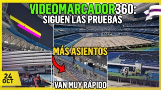 ✅ ¡NOVEDADES en el INTERIOR⚠️OBRAS del SANTIAGO BERNABÉU 24 Octubre 2023 [upl. by Aillicirp886]