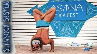 Кольцевая тренировка по йоге на примере комплекса Сурья намаскар ⭐ SLAVYOGA SYSTEM ❗ Asana Yoga Fest [upl. by Ria]