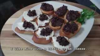 Kalamata Olive Tapenade Recipe  How to make a simple appetizer A TasteMade April Cocktail Special [upl. by Assiled]