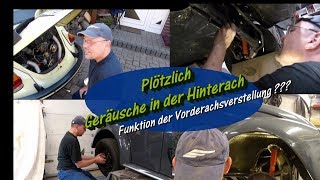 VW Käfer Vorderachsverstellung Funktion Plötzliche Geräusche Hinterachse [upl. by Thirza]