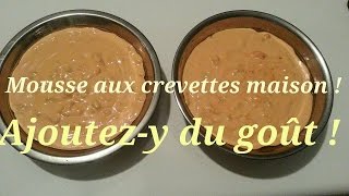 Recette de mousse aux crevettes [upl. by Corson]