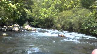 Descente de lOrb en canoe de Poujols à Tarassac [upl. by Nyleahs]