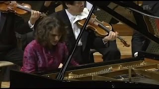 Brahms  Piano Concerto No 2 in Bflat major Hélène Grimaud [upl. by Anertal]