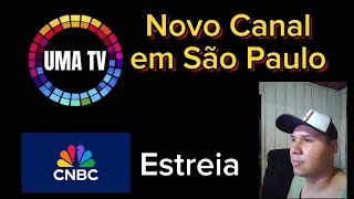 Novo Canal estreia no sinal terrestre em SP CNBC estreia oficialmente nesse Domingo [upl. by Garvey]