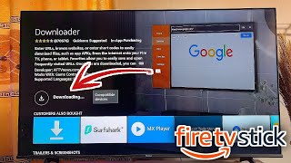 How to Install Downloader App on Fire TV Stick  Get Thirdparty Apps [upl. by Libove]