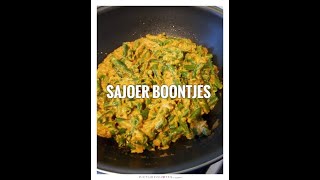 Heerlijk Sajoer Boontjes ◑‿◐ [upl. by Ettezus]