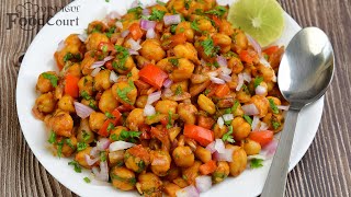 Chana Chaat Recipe Easy Chaat Recipes Masala Chaat Recipe [upl. by Ellard36]