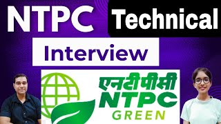 NTPC Green Energy Interview  ntpc NGEL Interview for freshers  NTPCREL Technician questions [upl. by Waechter]