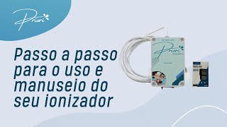 Como manusear o Ionizador elétrico portátil para piscinas até 120000 litros da marca Zeek Solar [upl. by Carmella]