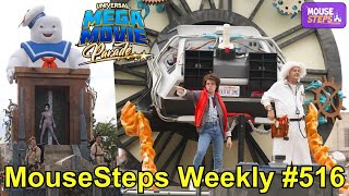 MouseSteps Weekly 516 Universal Mega Movie Parade Epic Universe Wizarding World Details Announced [upl. by Sadowski]