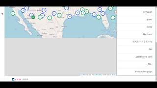 Leaflet OpenStreetMap server side markers clustering php script v1 1 [upl. by Congdon]