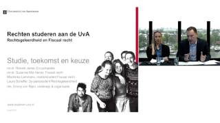 Webinar  Rechten studeren aan de UvA [upl. by Eiznikam253]