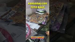 Customized Tote Bags shorts shortvideo bagshop backpack bags baglover bagstyle backpackbag [upl. by Rainah597]