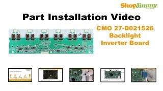 SAMSUNG LN32 Backlight Inverter Boards Replacement Guide for LCD TV Repair [upl. by Sulokcin]