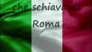 Fratelli d italia   Inno di Mameli   lyrics [upl. by Aicilif302]