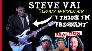 Steve Vai Makes Sweet Love ❤️ to His Guitar  Tender Surrender Reaction Radio [upl. by Janeva628]