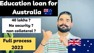 Education loan Process for Study Abroad 🇨🇦🇦🇺🇳🇿2023  Best loan for Students [upl. by Dinesh297]