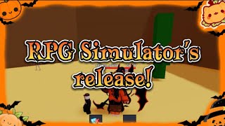 RPG SIM RPG Simulator at its release  blue whale [upl. by Einhapets]