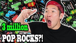 3 MILLION SUBSCRIBERS CELEBRATION with 3 Million Pop Rocks [upl. by Zenia]