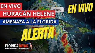 ¡EN VIVO HURACÁN HELENE TOCA TIERRA [upl. by Jacinto]