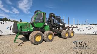 40040  John Deere 1110E Forwarder Will Be Sold At Auction [upl. by Annahsar]