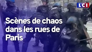 Paris au lendemain de la 9e journée de manifestation contre la réforme des retraites [upl. by Barron539]