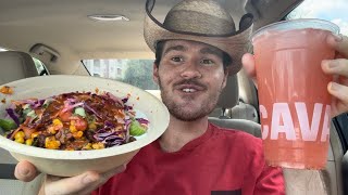 Cava Grilled Steak and Strawberry Citrus Juice Review [upl. by Airolg]