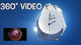 Aletsch Glacier in the Swiss Alps 360 video  BBC Click [upl. by Kirst462]