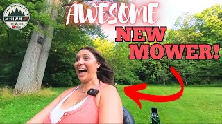 AWESOME New Zero Turn Lawn Mower Must See WOW So Fast [upl. by Nitram]