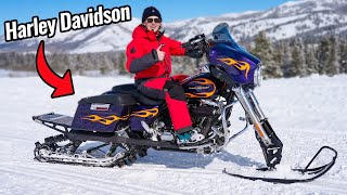 Harley Davidson Snow Bike [upl. by Schroeder626]